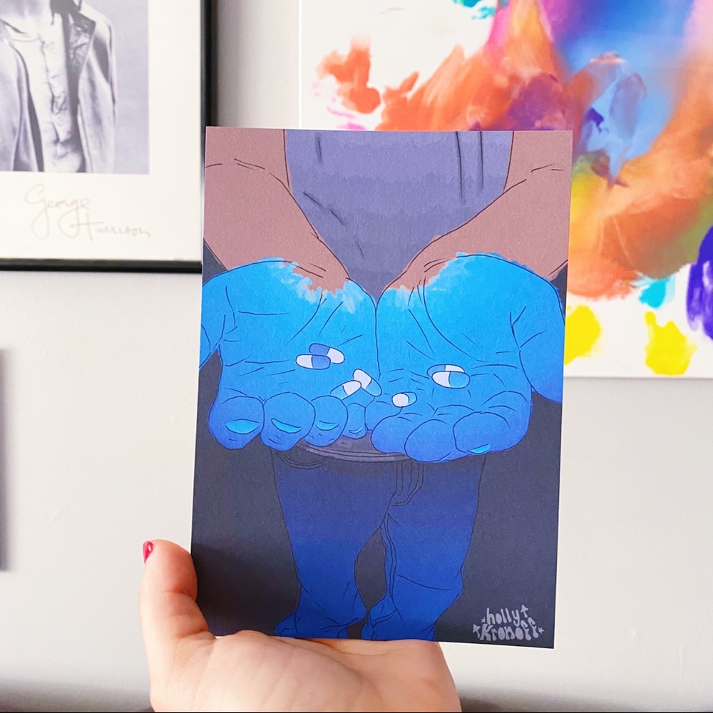 “Everything is Blue” Halsey Collection Art Print